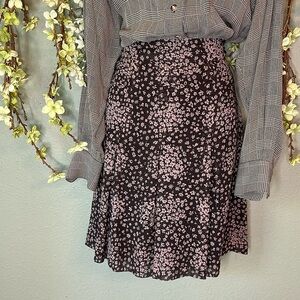 Vintage MOSCHINO CheapAndChic floral skirt